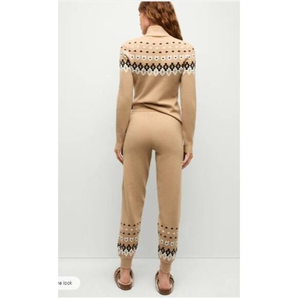 Veronica Beard The Upside Fairbanks JoJo Knit Jogger Pants XS NWT 278 Khaki - Picture 3 of 7